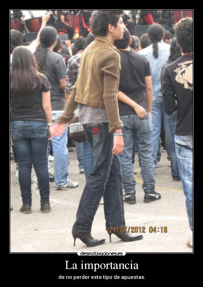 La importancia - de no perder este tipo de apuestas.