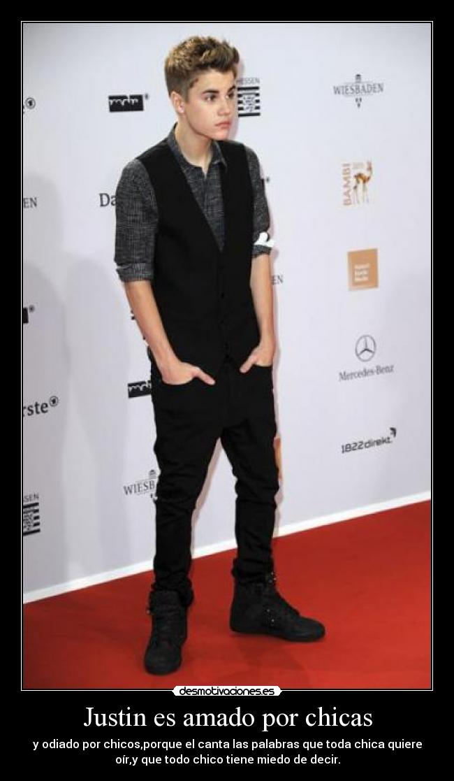 Justin es amado por chicas -