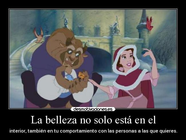 La belleza no solo está en el - 