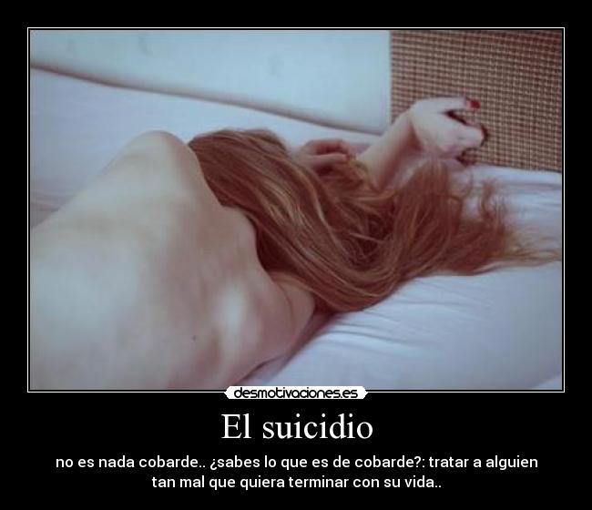 El suicidio -