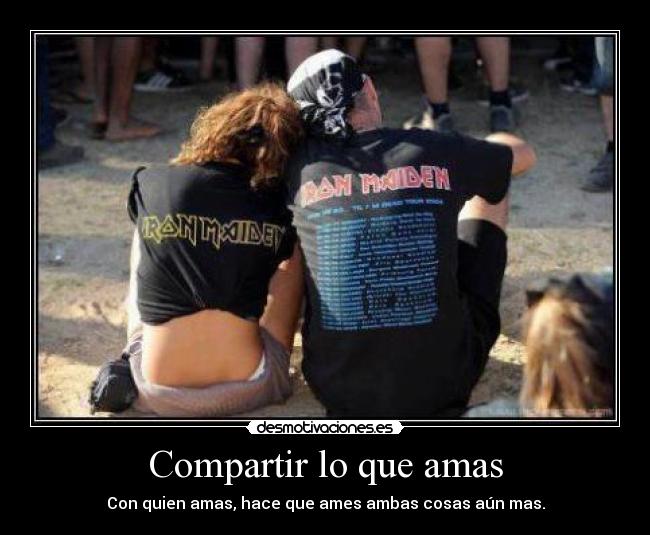 Compartir lo que amas - 