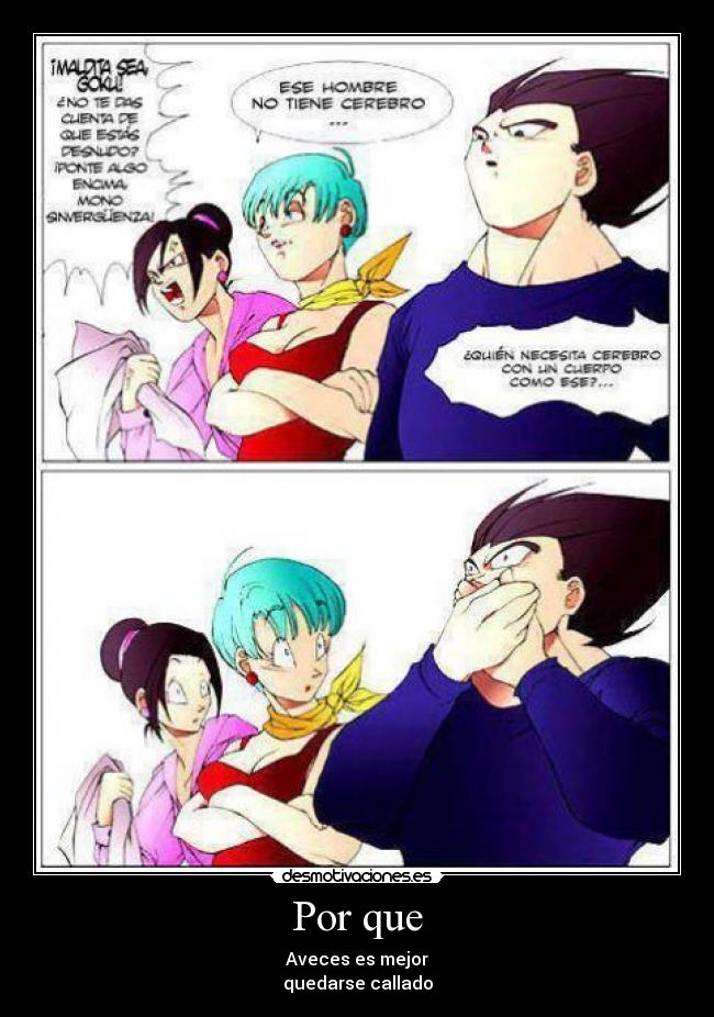 carteles anime dragon ball vegete desmotivaciones