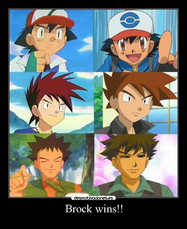 Brock wins!! - 