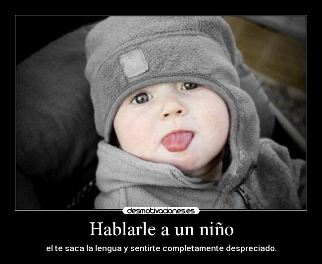 Hablarle a un niño -