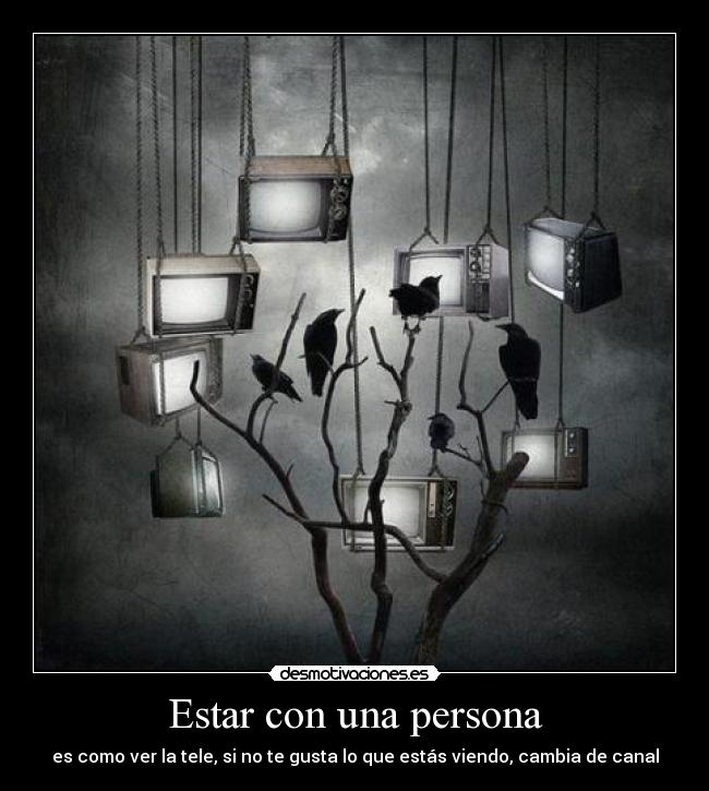 Estar con una persona -