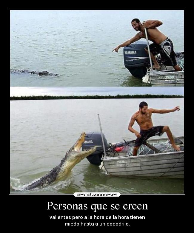 Personas que se creen - 