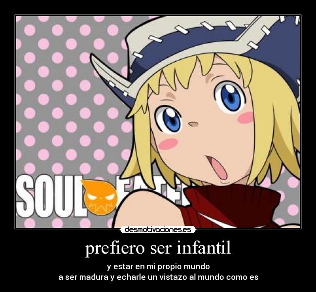 carteles patty thompson soul eater desmotivaciones