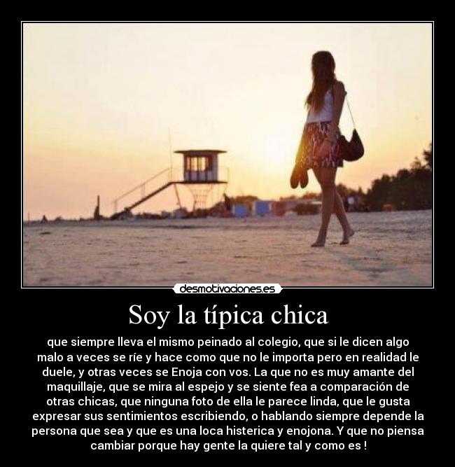 Soy la típica chica -