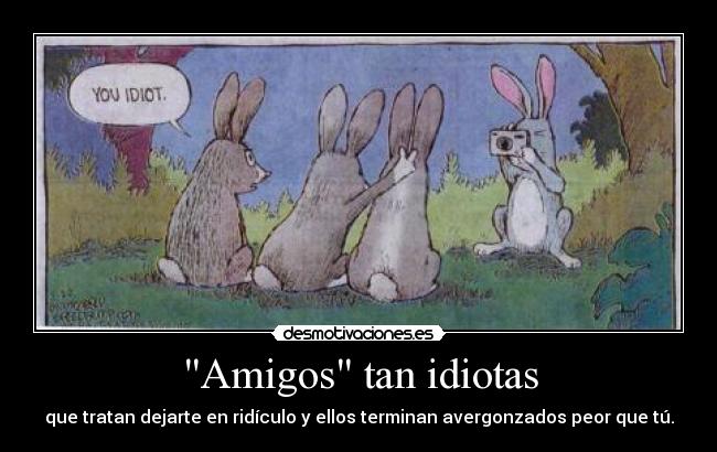 Amigos tan idiotas - 