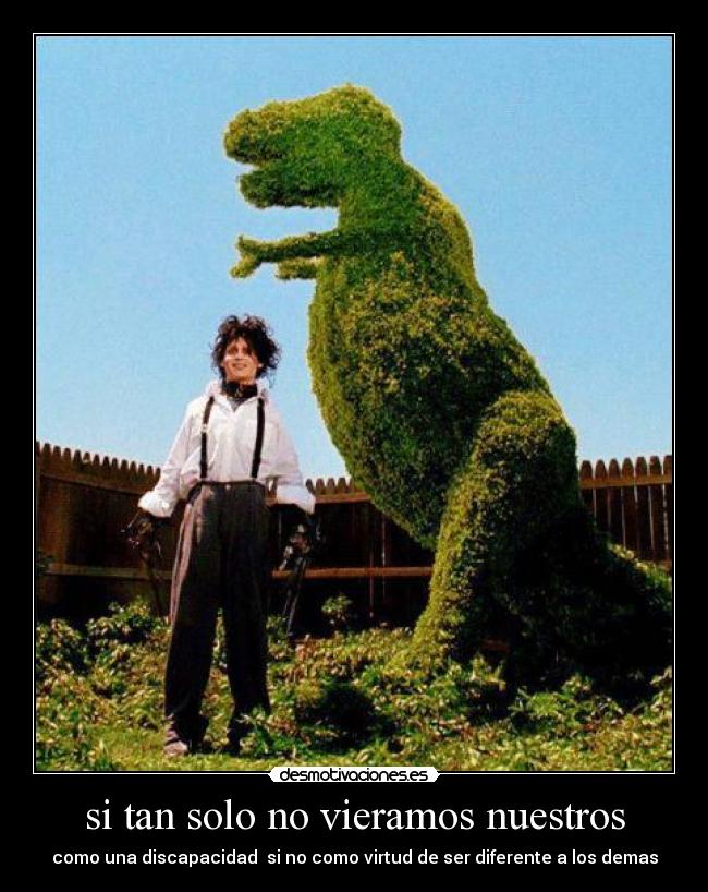 si tan solo no vieramos nuestros - como una discapacidad si no como virtud de ser diferente a los demas