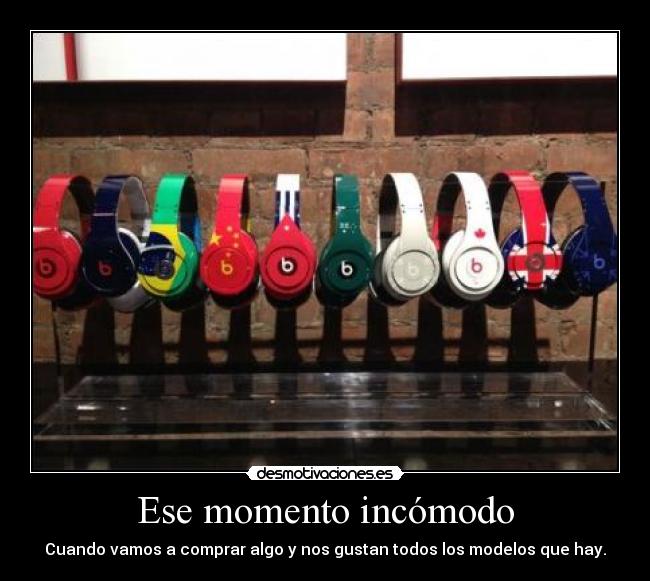 Ese momento incómodo -