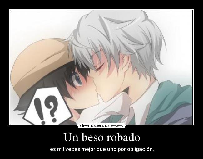 Un beso robado -