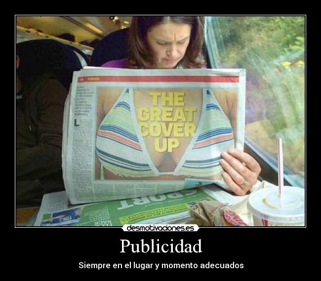 carteles publicidad desmotivaciones