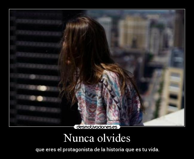 Nunca olvides -
