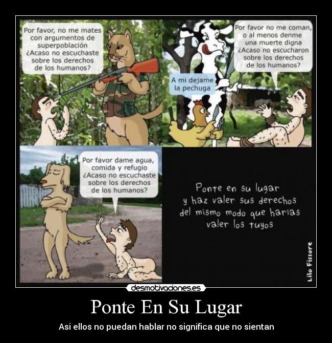 Ponte En Su Lugar - Asi ellos no puedan hablar no significa que no sientan