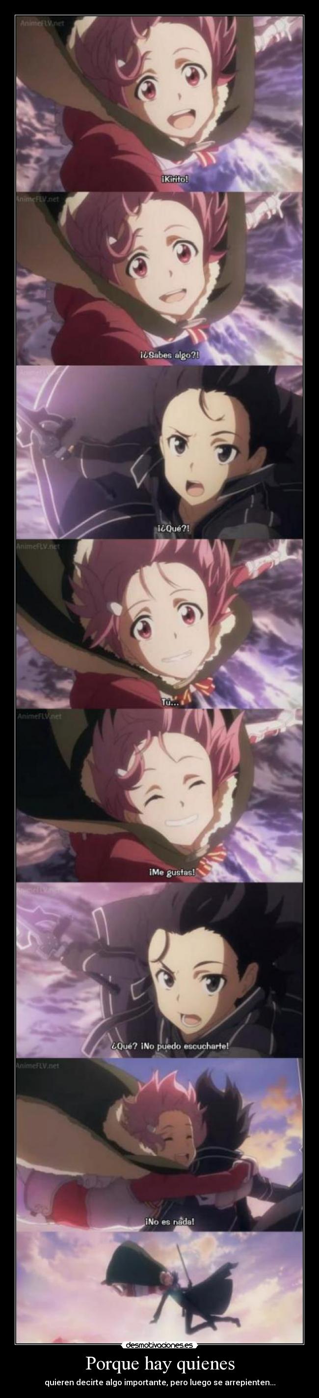 Porque hay quienes -