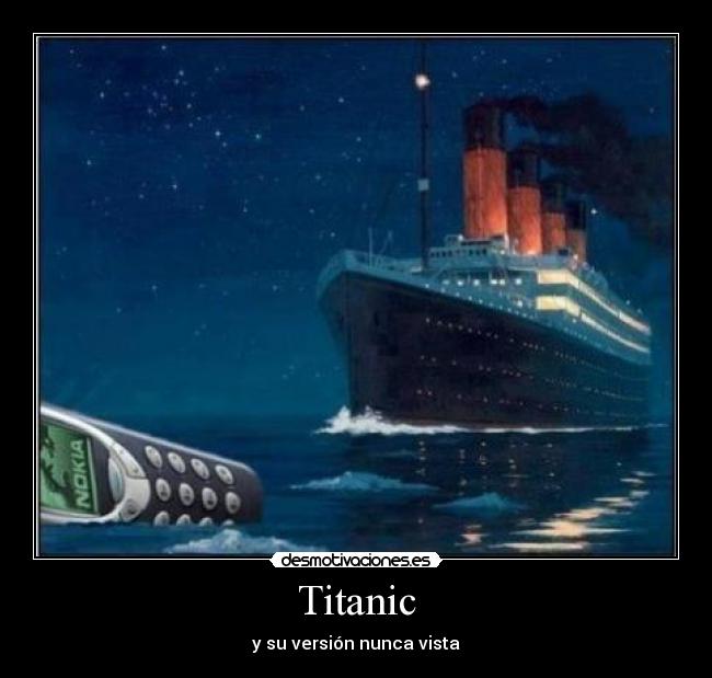Titanic - y su versión nunca vista