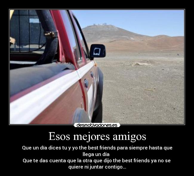Esos mejores amigos -
