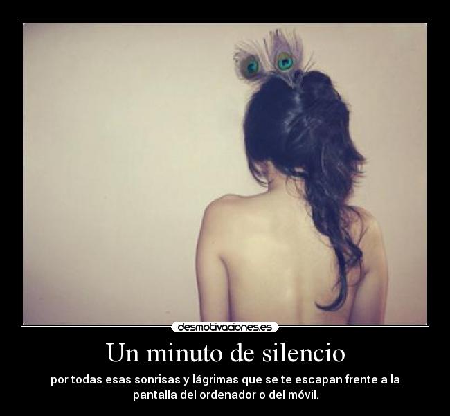 Un minuto de silencio -