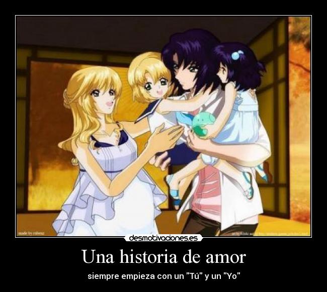 Una historia de amor - siempre empieza con un Tú y un Yo