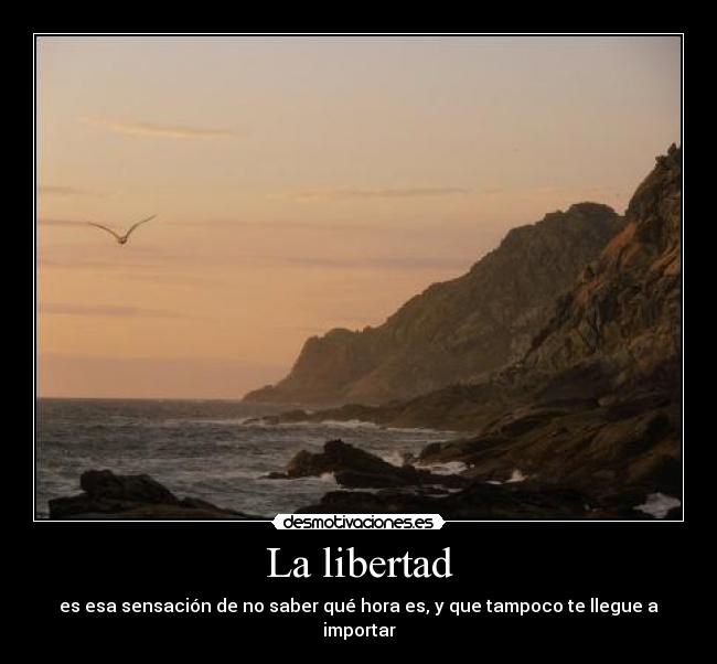 La libertad -