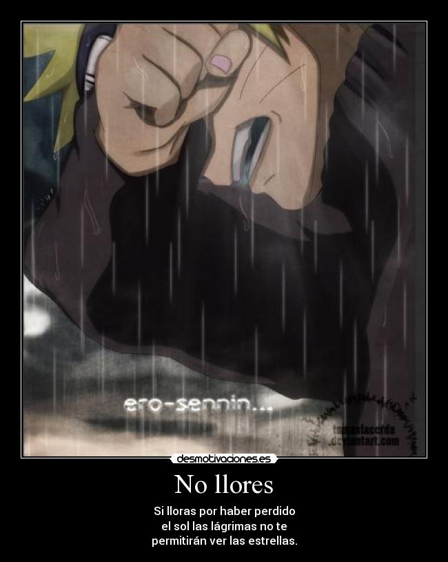 No llores -