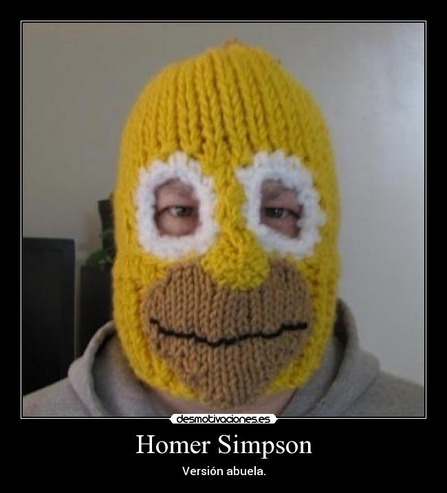 carteles papapitufo pitupac awesomenawer homer simpson abuelizado desmotivaciones