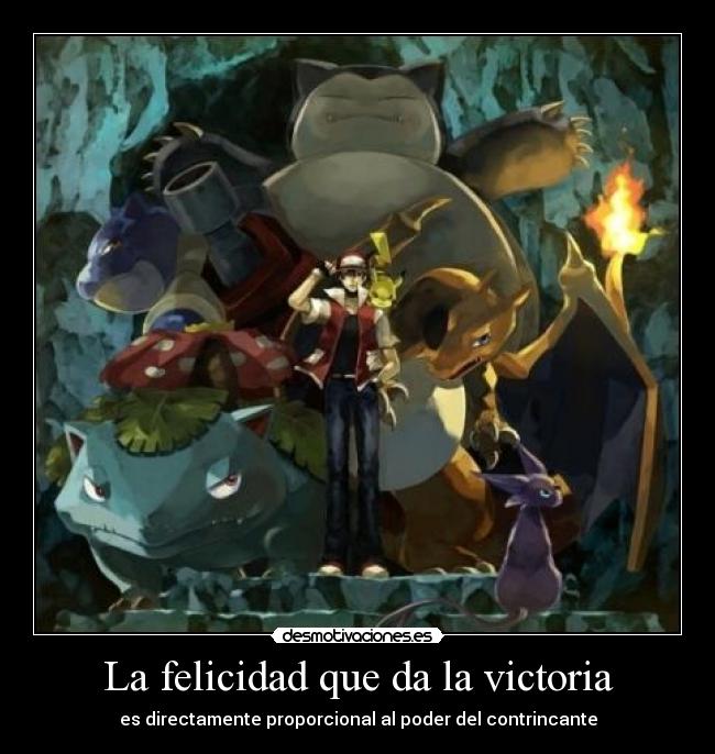 La felicidad que da la victoria - 