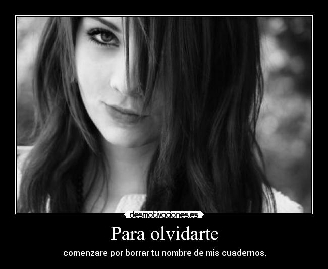 Para olvidarte - 