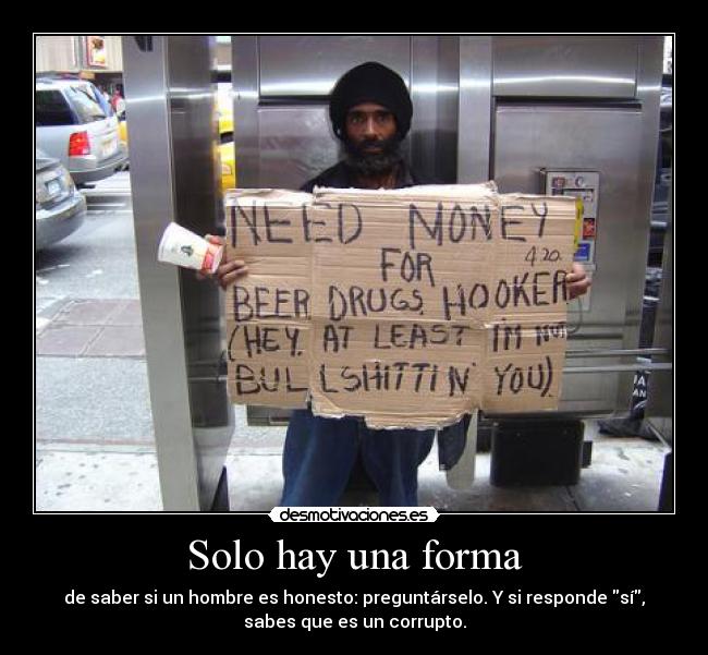 Solo hay una forma - 