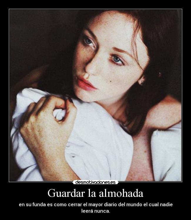 Guardar la almohada -