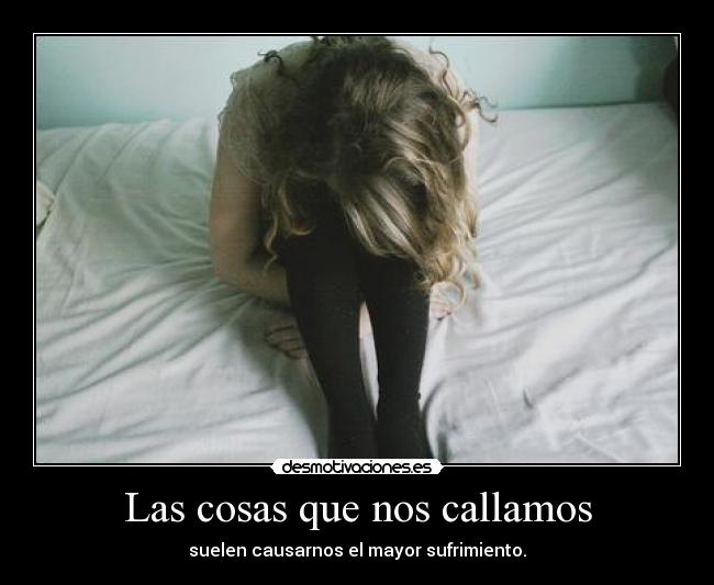 Las cosas que nos callamos -