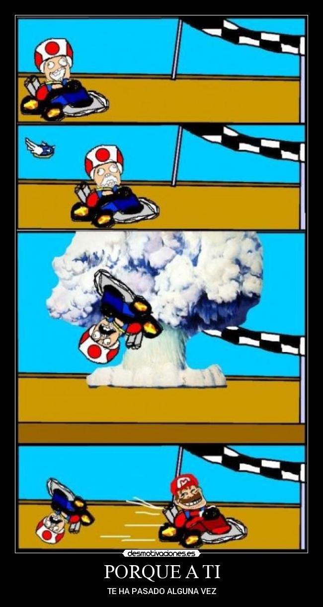 carteles mariokart desmotivaciones
