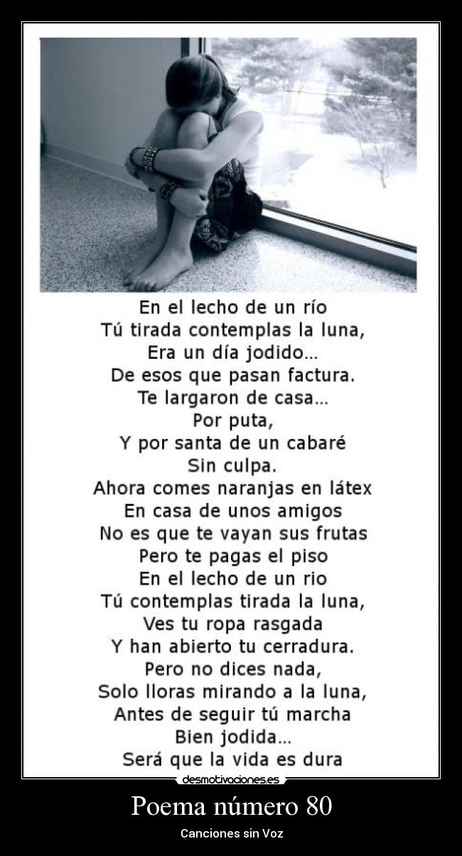 Poema número 80 -