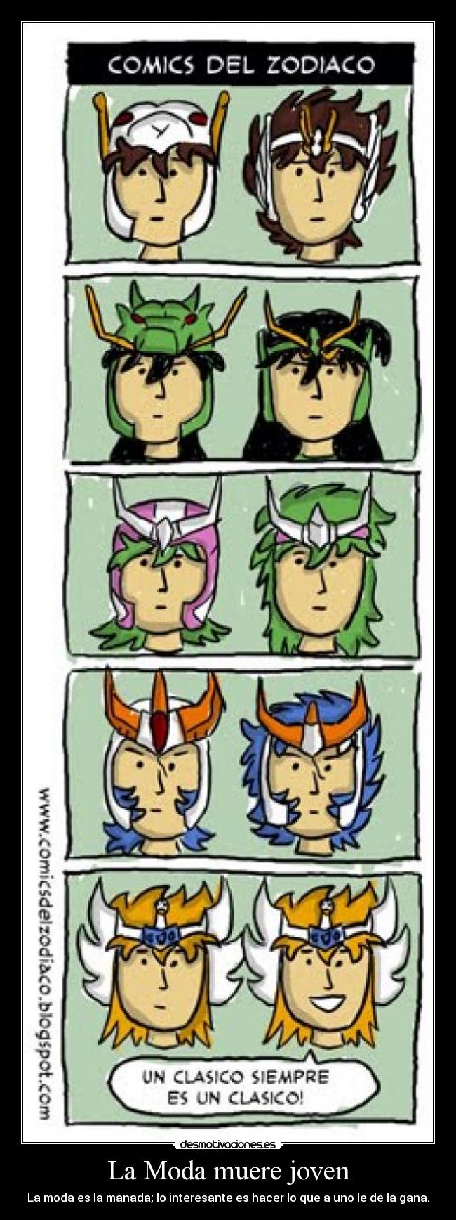 La Moda muere joven - 
