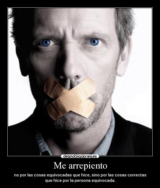 Me arrepiento - 