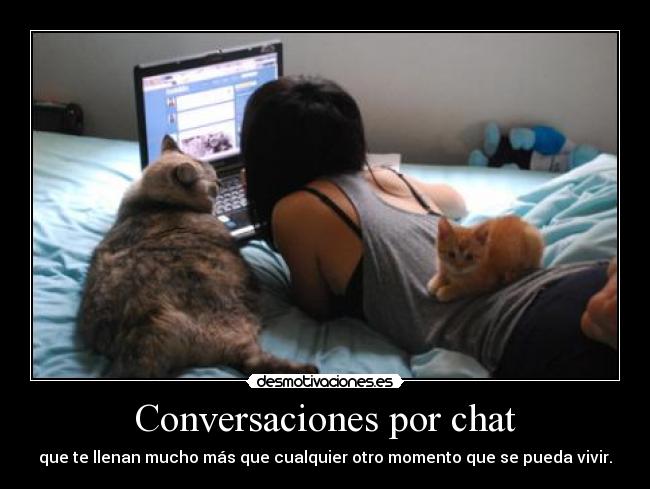 Conversaciones por chat - 