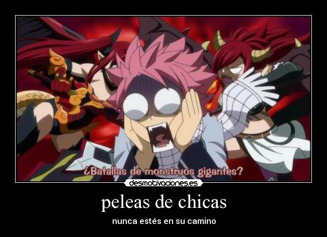 peleas de chicas - nunca estés en su camino