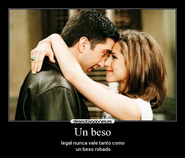 Un beso -