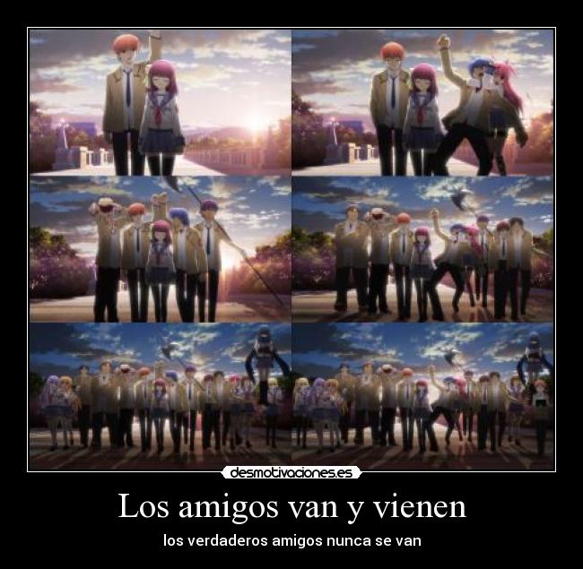 Los amigos van y vienen -