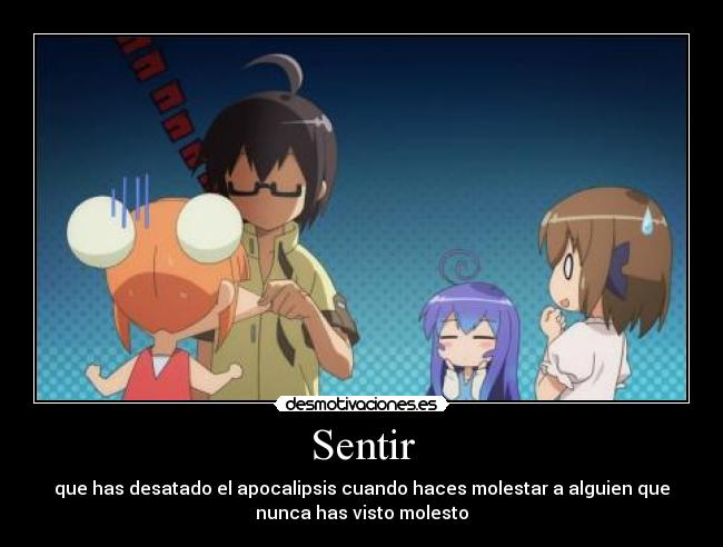 carteles acchi kocchi anime harukaze vuelvo berzerker cuando molesto temanme desmotivaciones