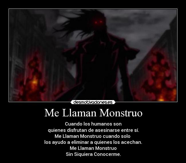 Me Llaman Monstruo -