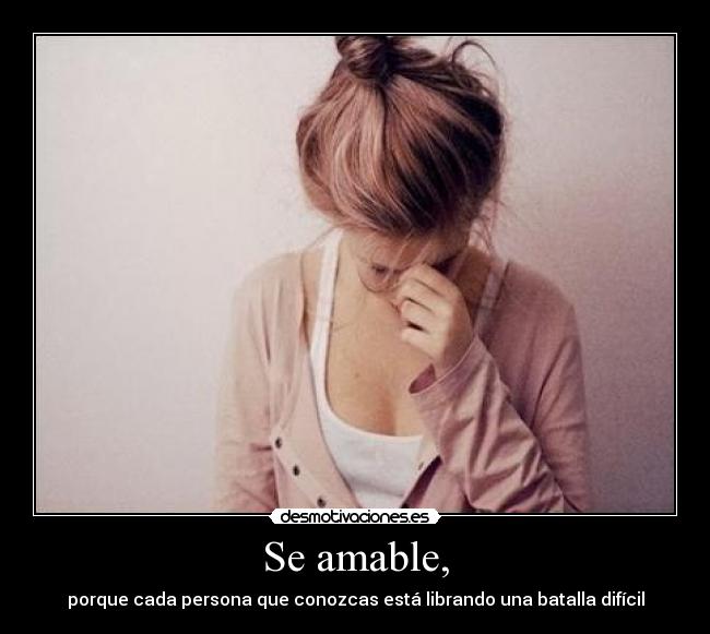 Se amable, - 