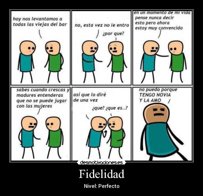 Fidelidad - Nivel: Perfecto
