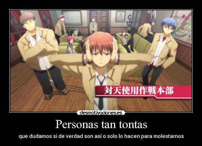 Personas tan tontas - 