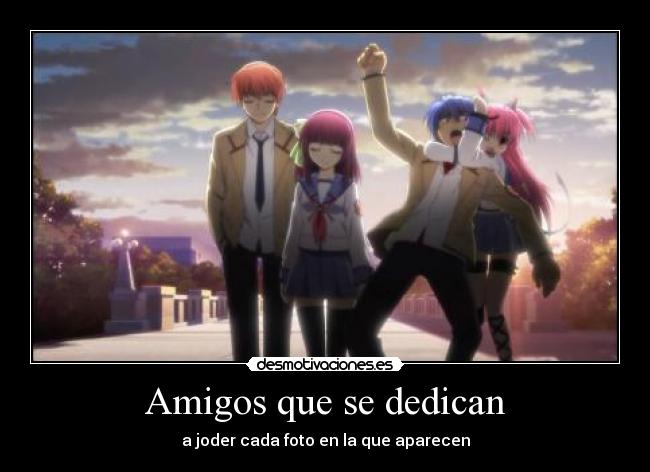 Amigos que se dedican - 