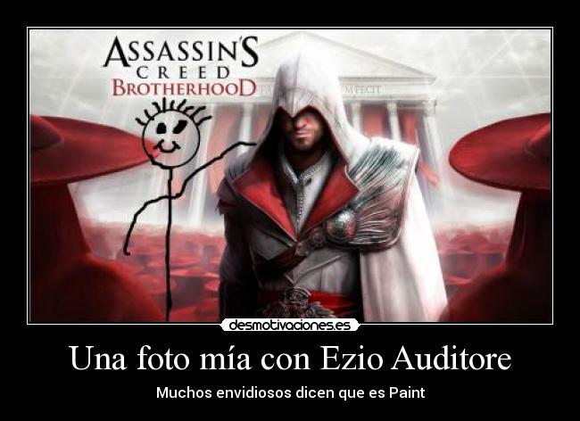 Una foto mía con Ezio Auditore - 