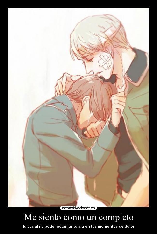 Me siento como un completo -