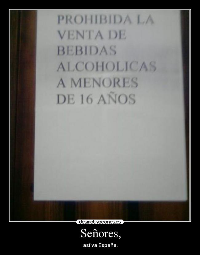 carteles senores desmotivaciones