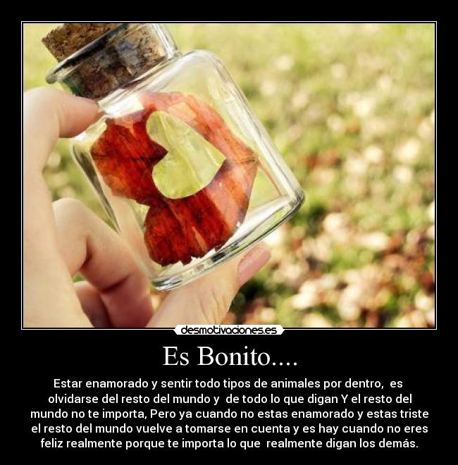 Es Bonito.... -